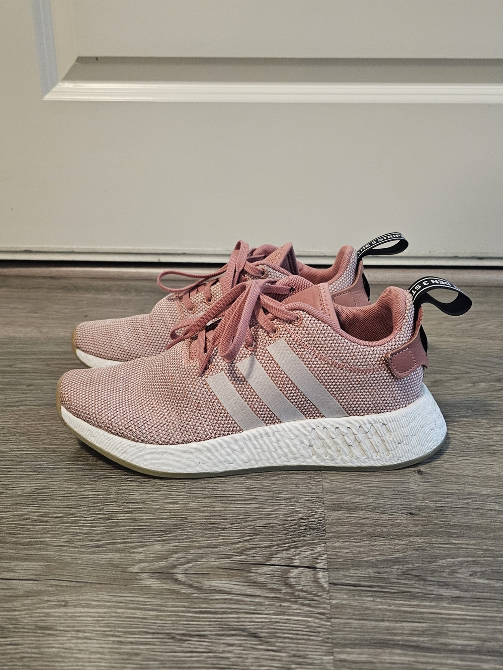 Adidas Women’s Pink NMD_R2 Lightweight Sneakers